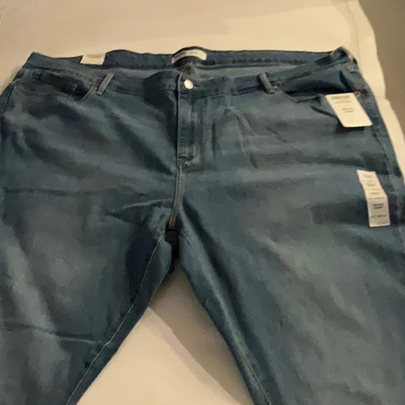 NWT Signature Levi Strauss Mid-Rise Skinny Stretch Jeans - W38 L32 - Picture 2 of 7